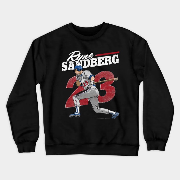 ryne sandberg retro Crewneck Sweatshirt by mazihaya pix